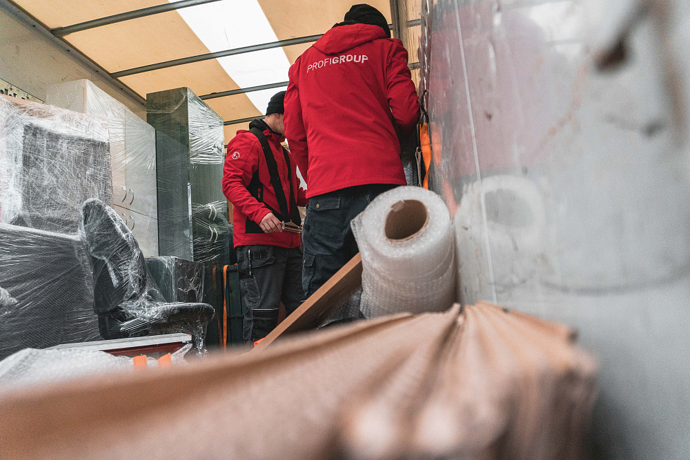 Vyklízení ve skladovacích kontejnerech s PROFIGROUP