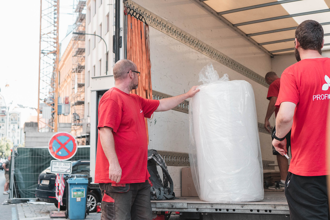 Stěhování Kobylisy s PROFIGROUP